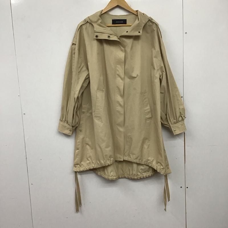 ジーナシス JEANASIS ジャケット、上着 ジャケット、ブレザー ジップアップジャケット アウター パーカージャケット FREE 無地 ベージュ / ベージュ /  レディース USED 古着 中古 10137559