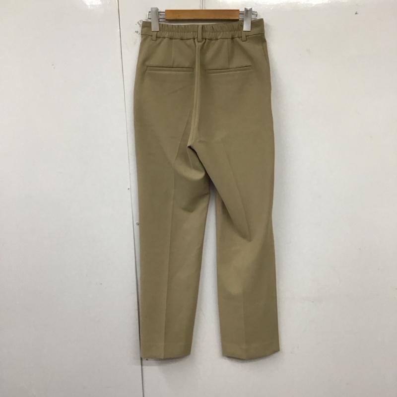 ミラオーウェン Mila Owen パンツ スラックス 09WFP222300 後ゴムテーパードパンツ 0 無地 ベージュ / ベージュ /  レディース USED 古着 中古 10129191