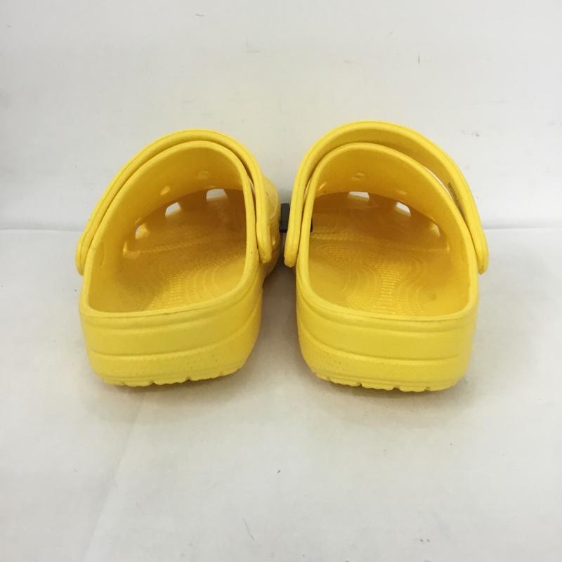 クロックス crocs サンダル サンダル 26.0cm 無地 黄 / イエロー /  メンズ USED 古着 中古 10125450