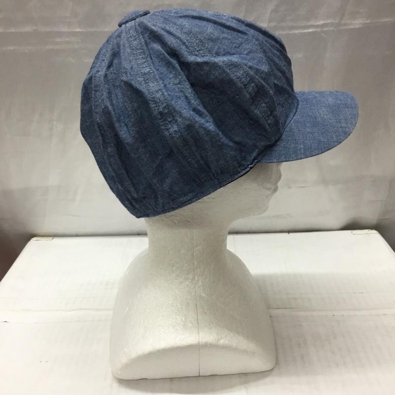 ダッパーズ DAPPER S 帽子 キャップ シャンブレー ロゴ、文字 水色 / ライトブルー /  メンズ USED 古着 中古 10111235