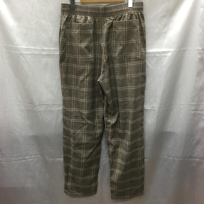 ビームス ハート BEAMS HEART パンツ スラックス スラックス ワイドパンツ カジュアルパンツ ストレートパンツ チェックパンツ M チェック マルチカラー / マルチカラー /  メンズ USED 古着 中古 10112480