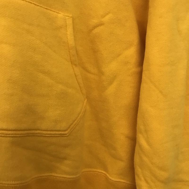 チャンピオン Campion パーカー 長袖 長袖パーカー プルオーバーパーカー スウェット L 無地 黄 / イエロー /  メンズ USED 古着 中古 10147868