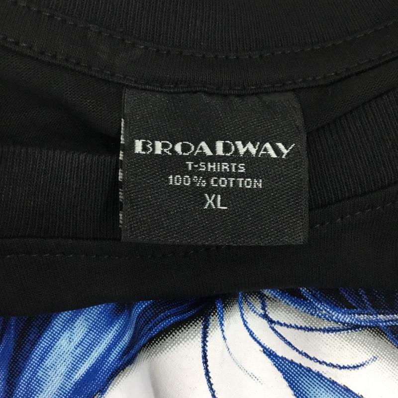 古着 USED Tシャツ 半袖 半袖カットソー プリントTシャツ クルーネックカットソー バンドTシャツ XL プリント 黒 / ブラック /  メンズ USED 古着 中古 10108367