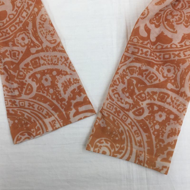 アクネストゥディオズ Acne Studios カットソー 長袖 BEAMS　シアータートルネック S ペイズリー 橙 / オレンジ /  レディース USED 古着 中古 10142217