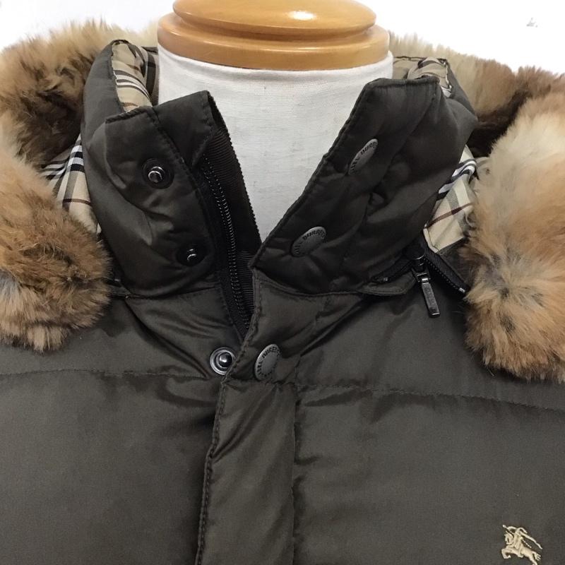 バーバリーブラックレーベル BURBERRY BLACK LABEL ジャケット、上着 ダウンジャケット M 無地 カーキ / カーキ /  メンズ USED 古着 中古 10124510