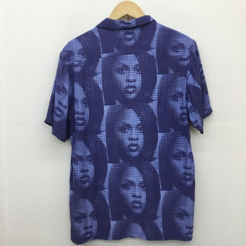 シュプリーム Supreme シャツ、ブラウス 半袖 Supreme 22SS LIL KIM SHIRT M 総柄 青 / ブルー / X 水色 / ライトブルー / X 赤 / レッド /  メンズ USED 古着 中古 10127969