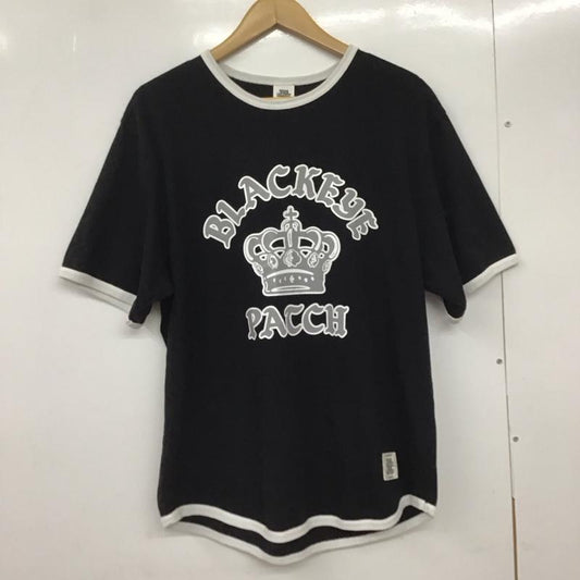 ブラックアイパッチ BlackEyePatch Tシャツ 半袖 M プリント 黒 / ブラック /  メンズ USED 古着 中古 10130053
