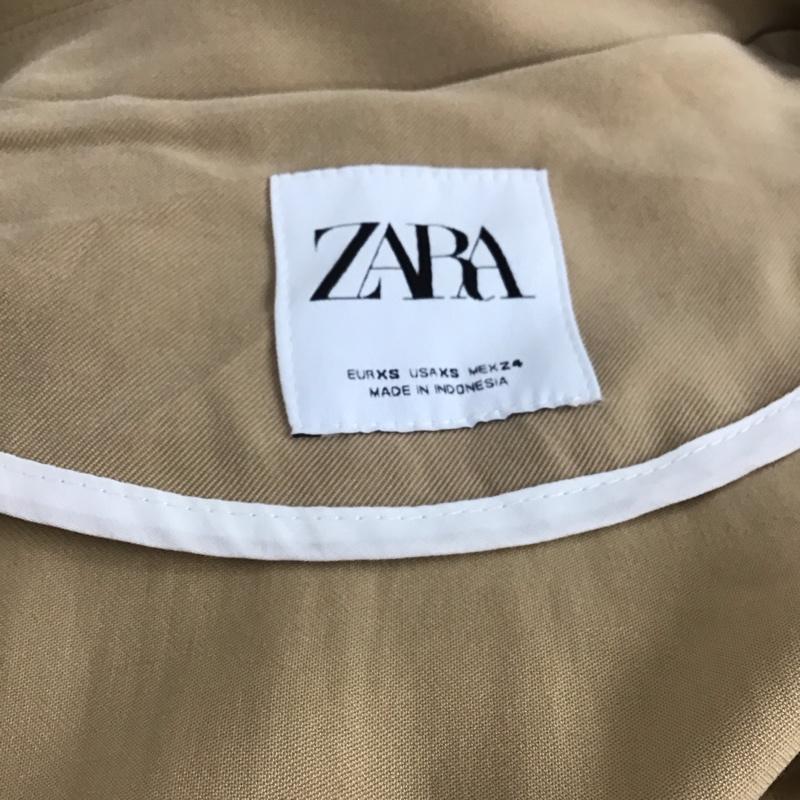 ザラ ZARA コート コート一般 スプリングコート ロングコート アウター XS 無地 ベージュ / ベージュ /  レディース USED 古着 中古 10145159