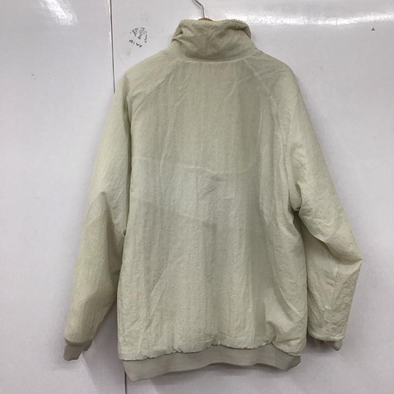 ナイキ NIKE ジャケット、上着 ジャケット、ブレザー bq6546-070 リバーシブルボアジャケット ジップアップジャケット XXL ロゴ、文字 白 / ホワイト /  メンズ USED 古着 中古 10129610
