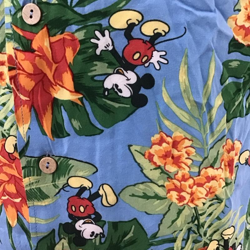 ディズニー Disney シャツ、ブラウス 半袖 半袖シャツ カラーシャツ 半袖カットソー アロハシャツ M プリント マルチカラー / マルチカラー /  メンズ USED 古着 中古 10123988