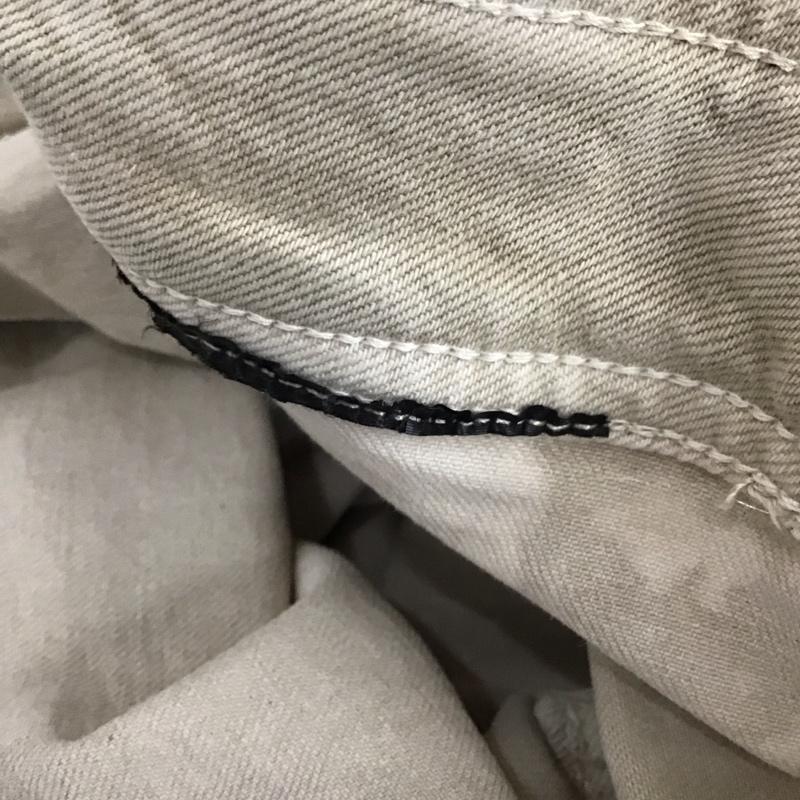 ザラ ZARA ボトムス ボトムス ワイドパンツ カットオフ 無地 ベージュ / ベージュ /  レディース USED 古着 中古 10109430