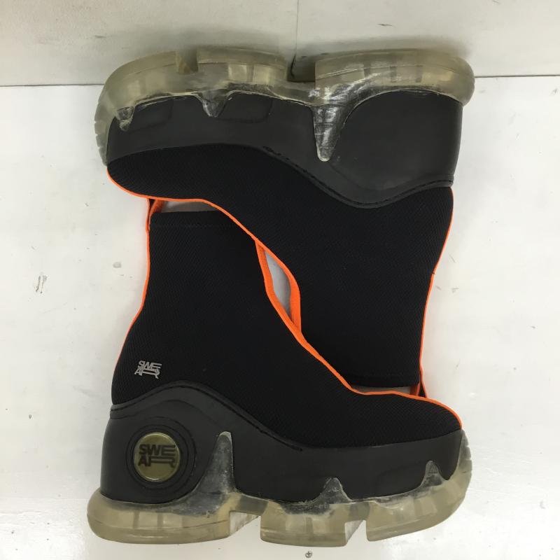 スウェアロンドン SWEARLONDON スニーカー スニーカー US：7.5 ロゴ、文字 黒 / ブラック /  レディース USED 古着 中古 10150956