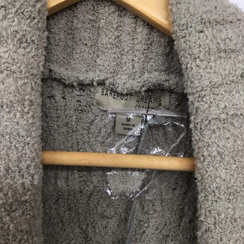 ベアフットドリームズ BAREFOOT DREAMS カーディガン 長袖 M 無地 ベージュ / ベージュ /  メンズ USED 古着 中古 10130048