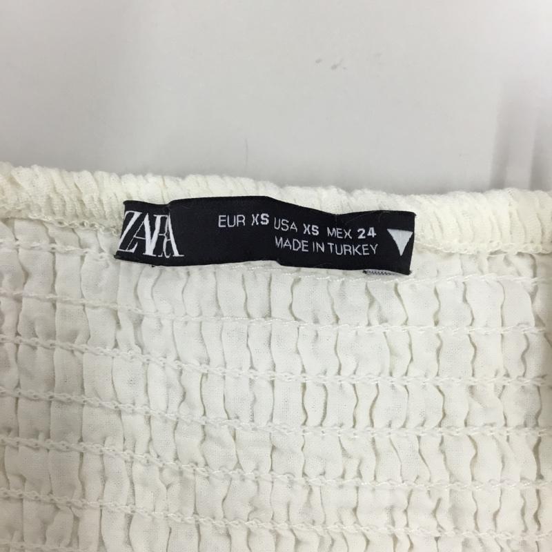 ザラ ZARA ワンピース ロングスカート XS 無地 オフホワイト / オフホワイト /  レディース USED 古着 中古 10121964