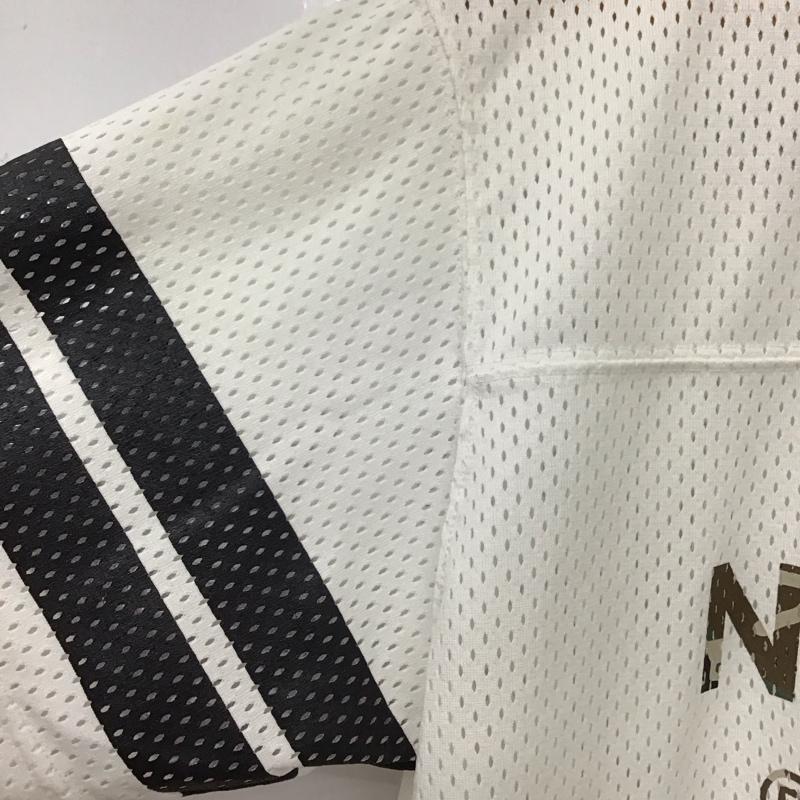 ザノースフェイス THE NORTH FACE Tシャツ 半袖 NT31801M メッシュＴシャツ カモロゴT L ロゴ、文字 白 / ホワイト /  メンズ USED 古着 中古 10131334