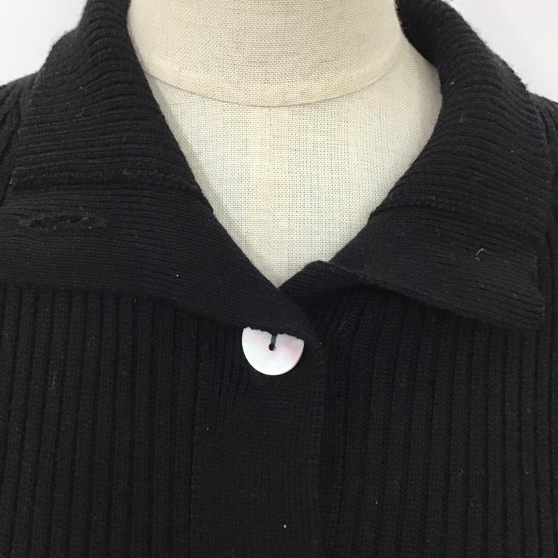 ボールジィ BALLSEY カーディガン 長袖 無地 黒 / ブラック /  レディース USED 古着 中古 10121711