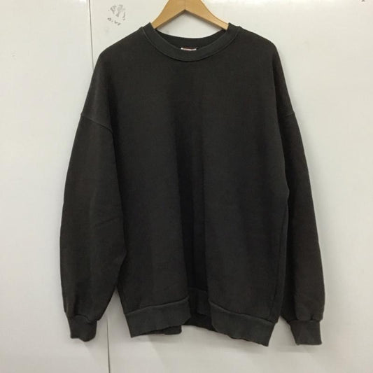 フリークスストア FREAK S STORE トレーナー 長袖 長袖トレーナー スウェット クルーネック プルオーバー FREE 無地 黒 / ブラック /  メンズ USED 古着 中古 10129087