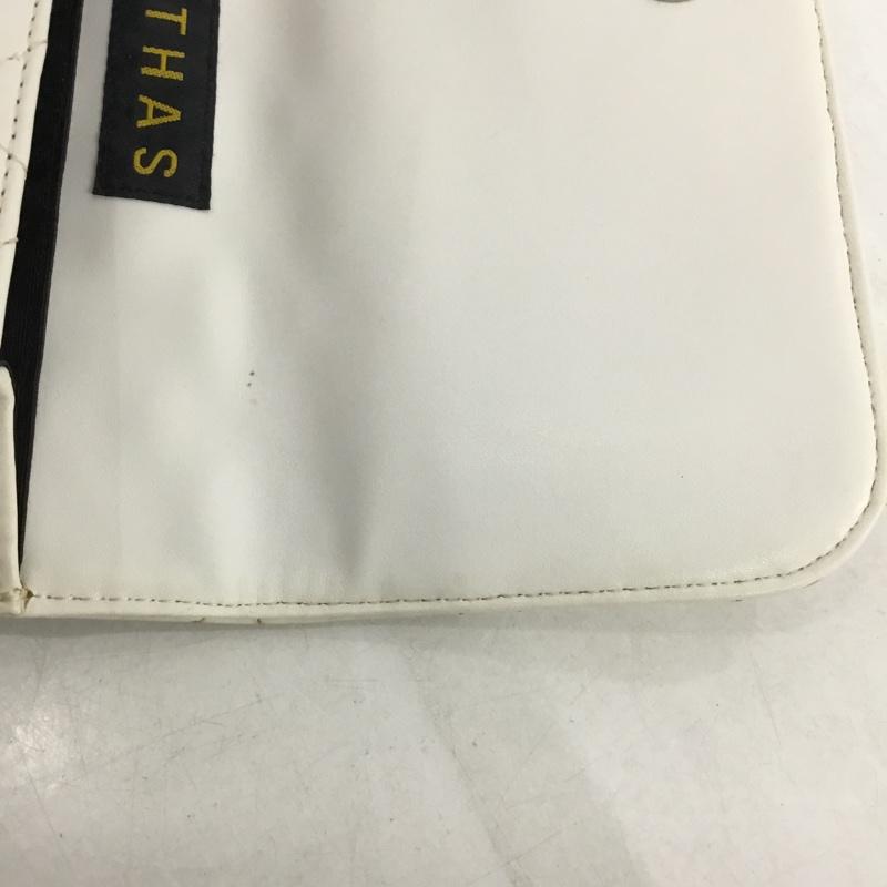 クレイサス CLATHAS ショルダーバッグ ショルダーバッグ 2WAY クラッチバッグ キルティング チェーン ワンポイント 白 / ホワイト /  レディース USED 古着 中古 10141660