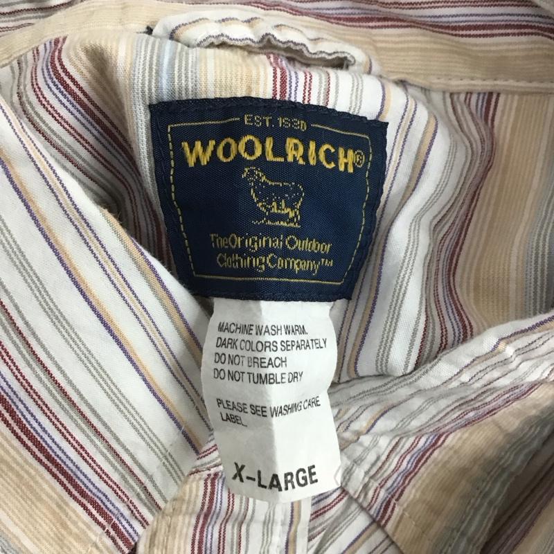 ウールリッチ WOOLRICH シャツ、ブラウス 長袖 2W8-1103 ウエスタンシャツ XL ストライプ マルチカラー / マルチカラー /  メンズ USED 古着 中古 10107050