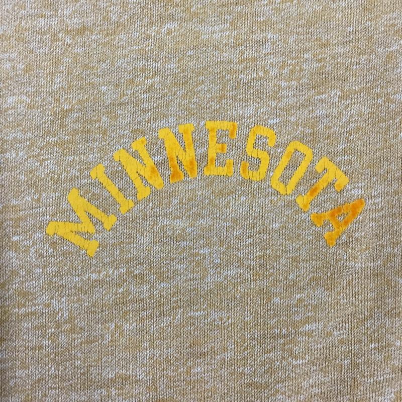 チャンピオン Champion Tシャツ 半袖 ラグランスリーブ L ロゴ、文字 橙 / オレンジ /  メンズ USED 古着 中古 10111365