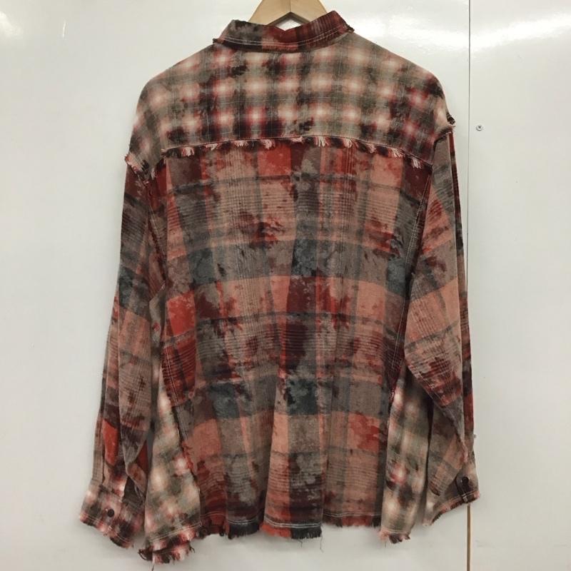 ニコアンド niko and... シャツ、ブラウス 長袖 長袖シャツ チェックシャツ カラーシャツ FREE チェック マルチカラー / マルチカラー /  レディース USED 古着 中古 10142478