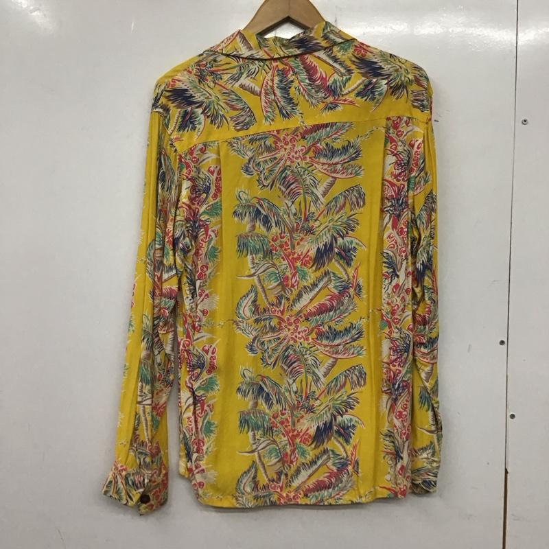 カメハメハ KAMEHAMEHA シャツ、ブラウス 長袖 長袖シャツ プリントシャツ カラーシャツ アロハシャツ S プリント マルチカラー / マルチカラー /  メンズ USED 古着 中古 10137476