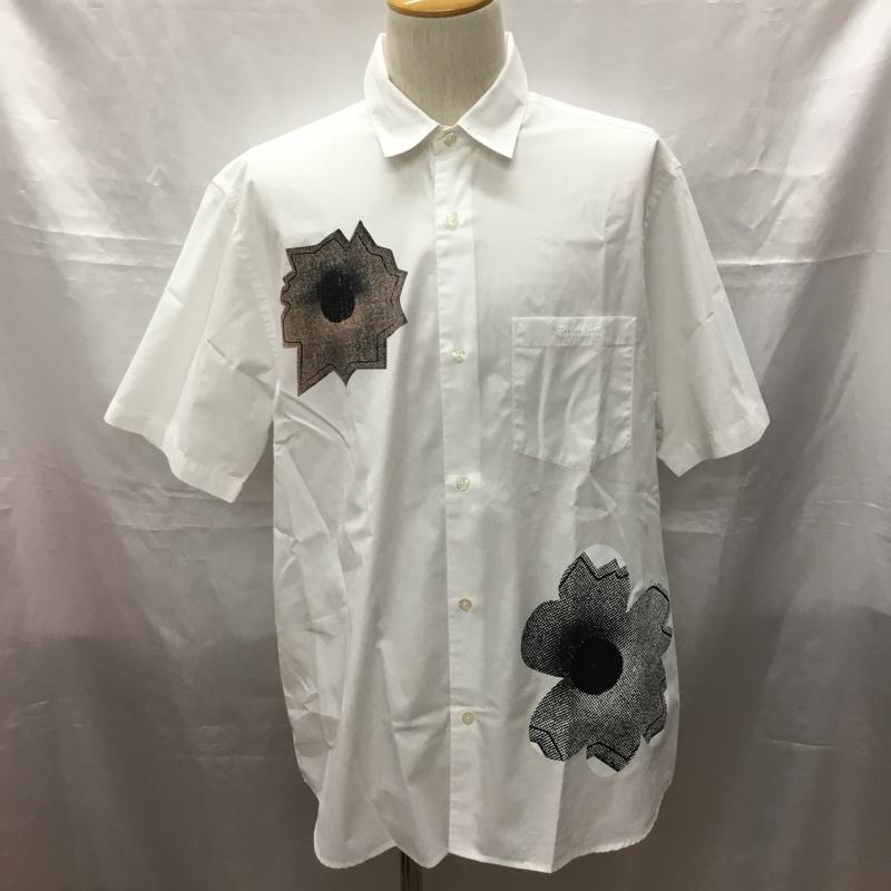 シュプリーム Supreme シャツ、ブラウス 半袖 22S/S NateLowmanS/SShirt 半袖シャツ プリントシャツ L プリント 白 / ホワイト /  メンズ USED 古着 中古 10114777