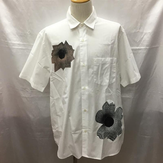 シュプリーム Supreme シャツ、ブラウス 半袖 22S/S NateLowmanS/SShirt 半袖シャツ プリントシャツ L プリント 白 / ホワイト /  メンズ USED 古着 中古 10114777