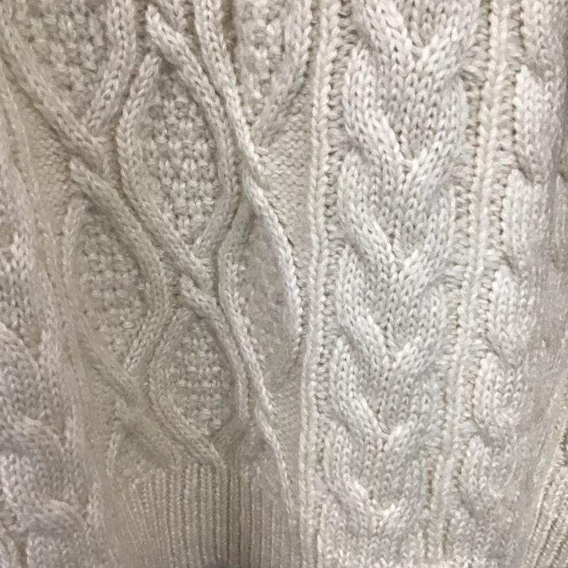 セレクトモカ select MOCA ニット、セーター 長袖 10008256 ケーブルオーバーサイズニット FREE 無地 アイボリー / アイボリー /  レディース USED 古着 中古 10142793