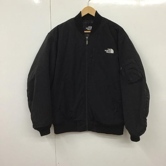 ザノースフェイス THE NORTH FACE ジャケット、上着 ジャンパー、ブルゾン ny82132 Insulation Bomber Jacket L ロゴ、文字 黒 / ブラック /  メンズ USED 古着 中古 10130894