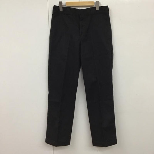 ディッキーズ Dickies パンツ ワークパンツ、ペインターパンツ 32インチ 無地 黒 / ブラック /  メンズ USED 古着 中古 10130482