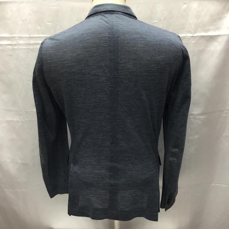 ポールスミス Paul Smith ジャケット、上着 ジャケット、ブレザー pp-bg-46977 ジャージーテーラードジャケット カジュアルジャケット カラージャケット S 無地 紺 / ネイビー /  メンズ USED 古着 中古 10106511