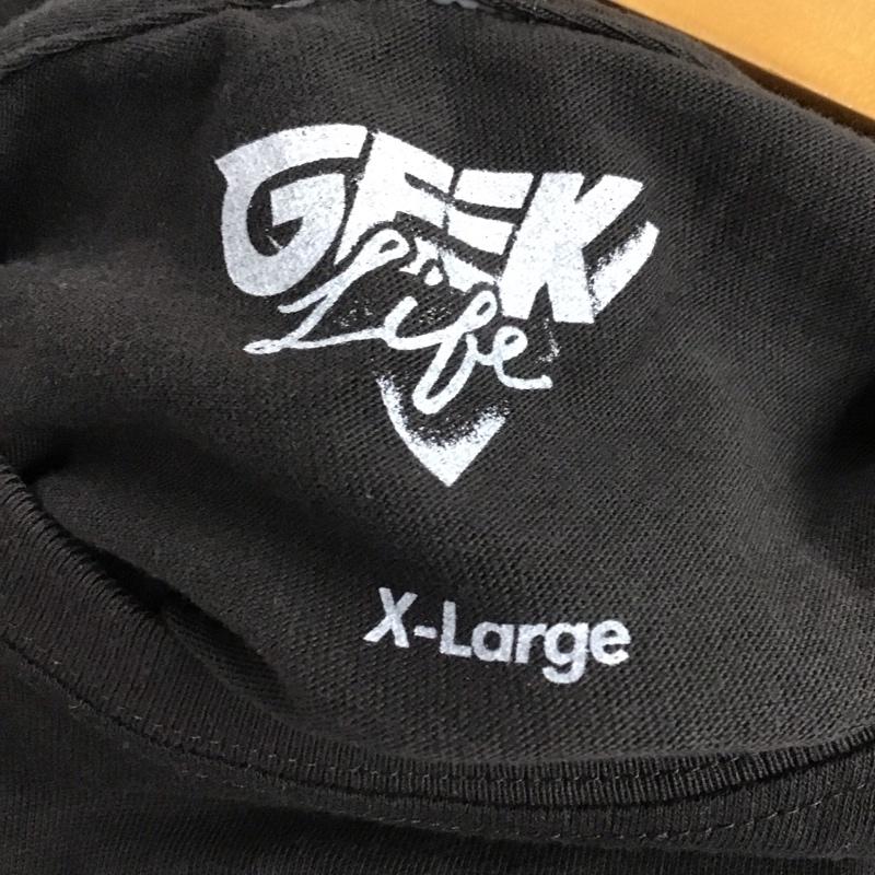 エイリアン ALIEN Tシャツ 半袖 半袖カットソー プリントTシャツ クルーネックカットソー XL プリント 黒 / ブラック /  メンズ USED 古着 中古 10130113