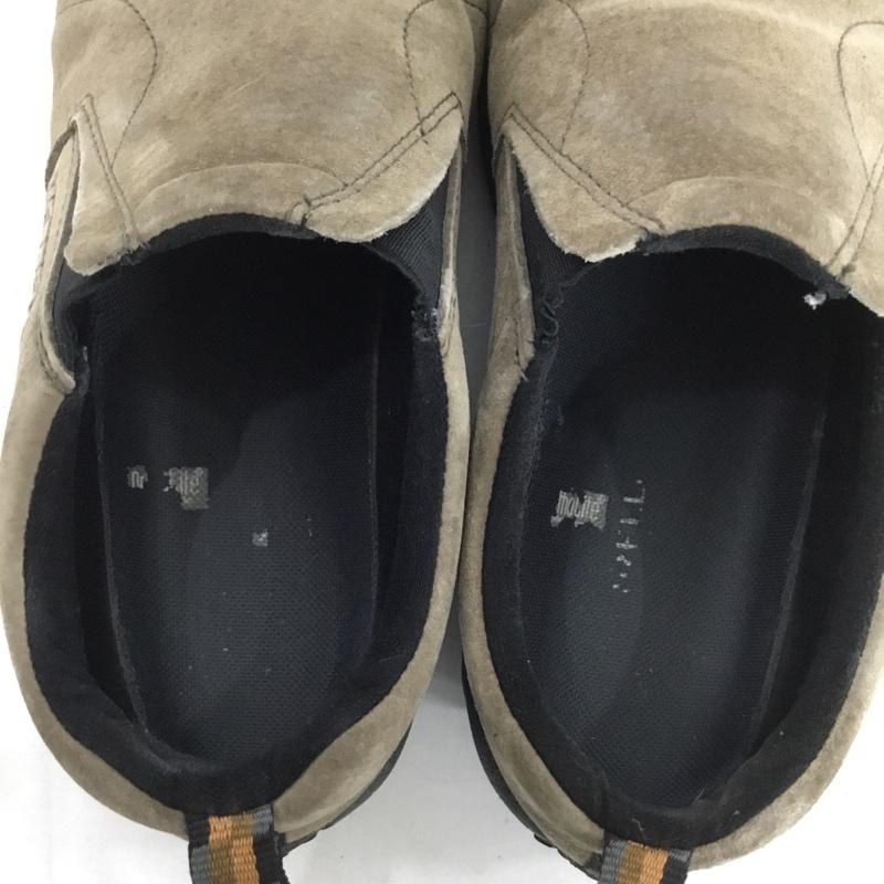 メレル MERRELL スリッポン スリッポン J60787 ジャングルモック GUNSMOKE UK7 スニーカー US：7.5 ロゴ、文字 茶 / ブラウン /  メンズ USED 古着 中古 10148410