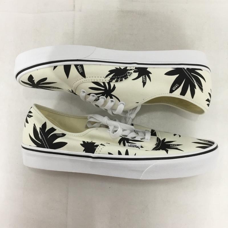 バンズ VANS スニーカー スニーカー 500714 AUTHENTIC 28cm 箱有 28.0cm 総柄 アイボリー / アイボリー /  メンズ USED 古着 中古 10150240
