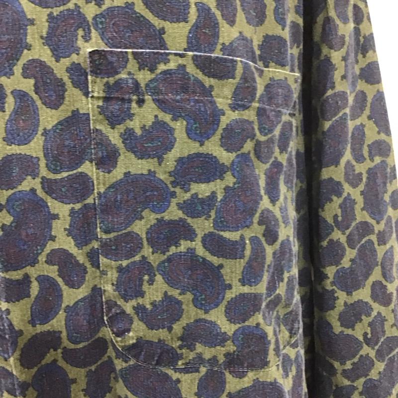 古着 USED シャツ、ブラウス 長袖 ボタンダウン コットン XL ペイズリー マルチカラー / マルチカラー /  メンズ USED 古着 中古 10107661