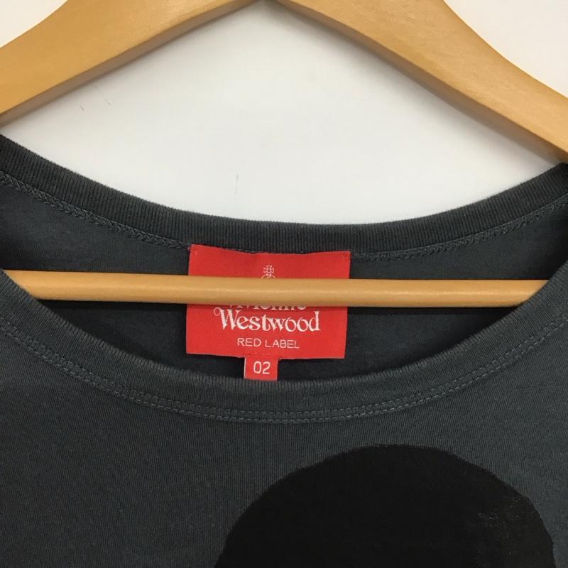 ヴィヴィアン ウエストウッド レッドレーベル Vivienne Westwood red label カットソー 長袖 2 プリント マルチカラー / マルチカラー /  レディース USED 古着 中古 10148709