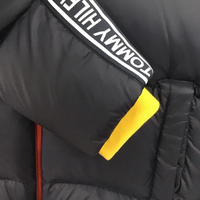 トミーヒルフィガー TOMMY HILFIGER コート ダウンコート L 無地 紺 / ネイビー /  メンズ USED 古着 中古 10146861