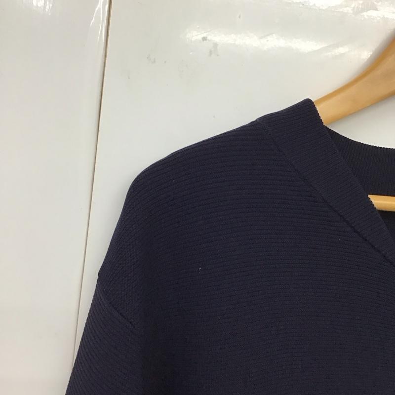 グリーンレーベルリラクシング green label relaxing ジャケット、上着 ジャケット、ブレザー ジップアップジャケット アウター ノーカラージャケット M 無地 紺 / ネイビー /  メンズ USED 古着 中古 10132011