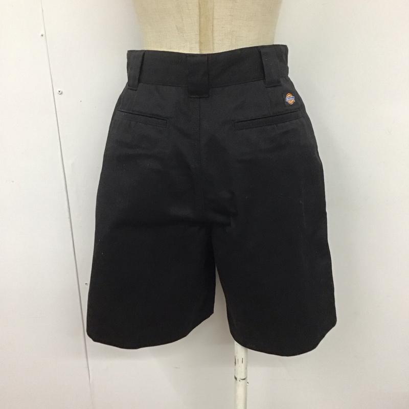 ディッキーズ Dickies パンツ ショートパンツ ショートパンツ ハーフパンツ カジュアルパンツ S 無地 黒 / ブラック /  レディース USED 古着 中古 10109221