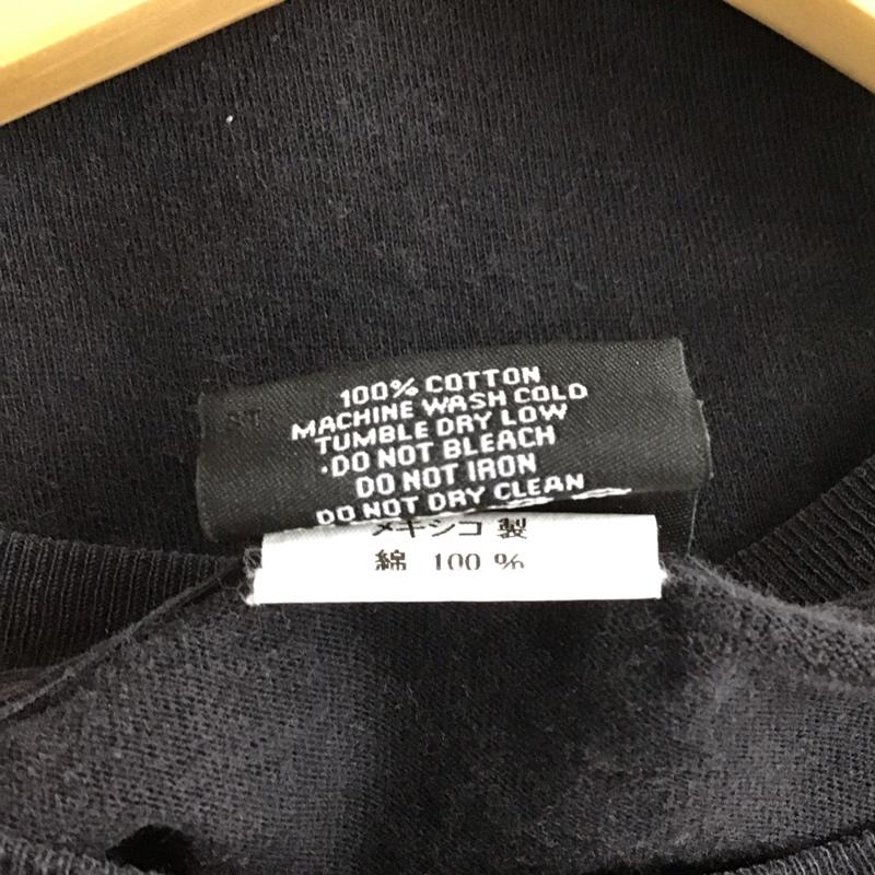 ステューシー STUSSY Tシャツ 半袖 半袖カットソー プリントTシャツ クルーネックカットソー L ロゴ、文字 ダークグレー / ダークグレー /  メンズ USED 古着 中古 10151009