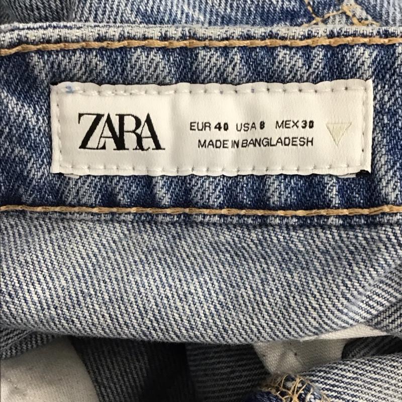 ザラ ZARA パンツ デニム、ジーンズ 40 無地 水色 / ライトブルー /  メンズ USED 古着 中古 10134977