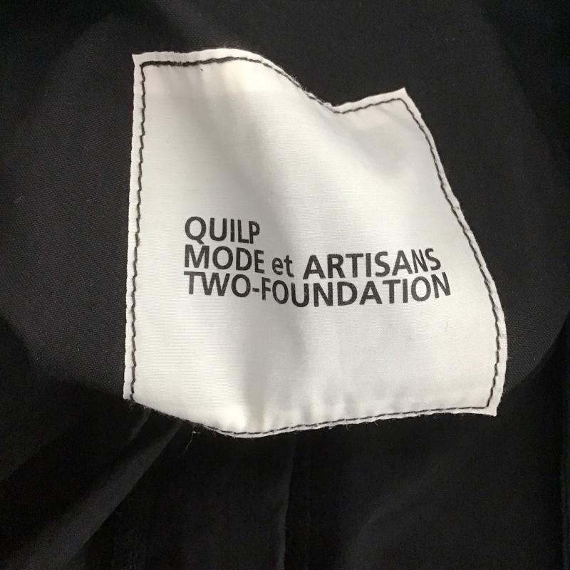 クイルプ QUILP ボトムス ボトムス MODE et ARTISANS TWO-FOUNDATION OTR-01 クロップドパンツ 無地 黒 / ブラック /  メンズ USED 古着 中古 10106839