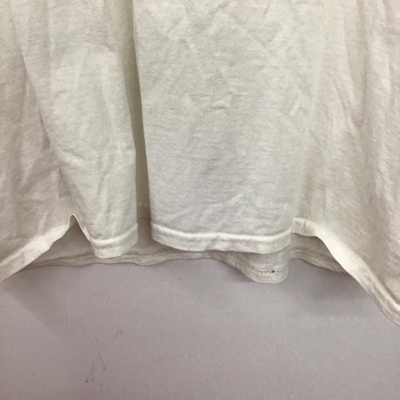 アンタイヒーロー ANTIHERO Tシャツ 半袖 半袖カットソー プリントTシャツ クルーネックカットソー L プリント 白 / ホワイト /  メンズ USED 古着 中古 10134044