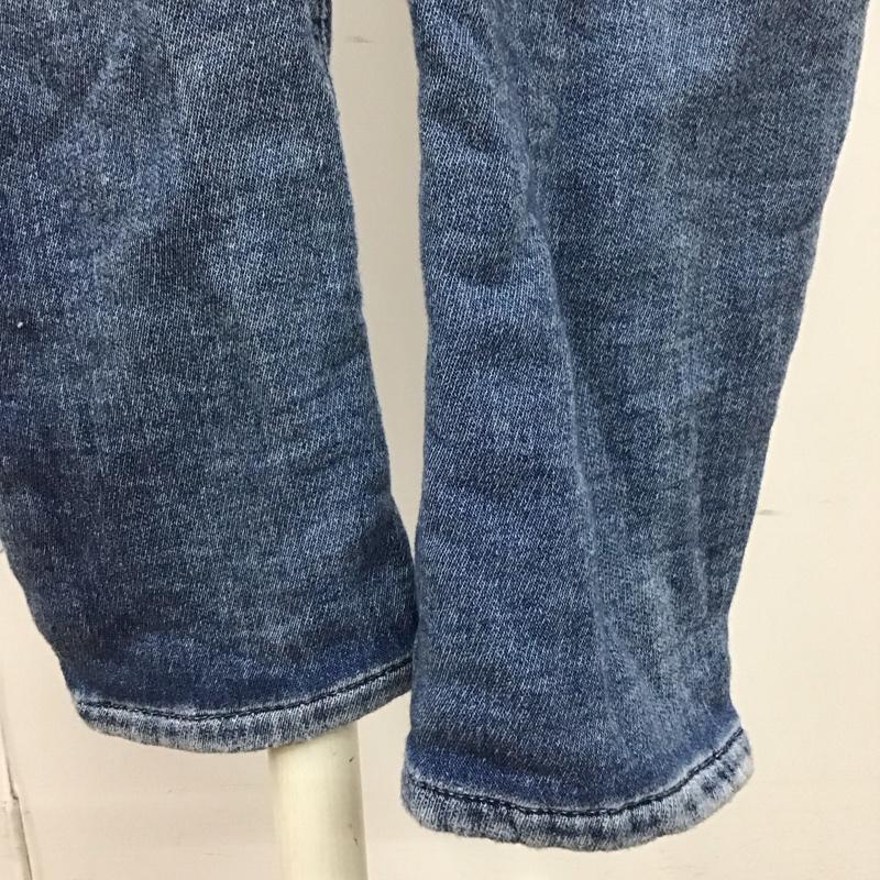 ディーゼル DIESEL パンツ デニム、ジーンズ 裏パイル地 ロゴ、文字 青 / ブルー /  レディース USED 古着 中古 10112639
