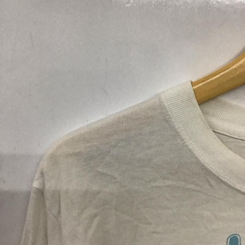 ソフト・マシーン SOFTMACHINE カットソー 長袖 長袖カットソー クルーネックカットソー プリントカットソー M プリント 白 / ホワイト /  メンズ USED 古着 中古 10137272
