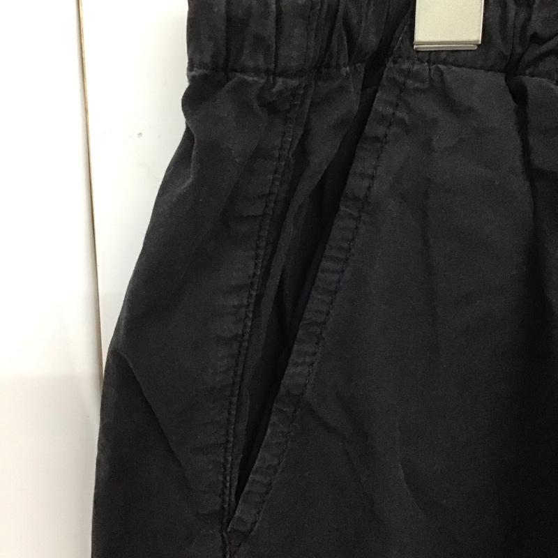 ザラ ZARA ボトムス ボトムス 9213 207 800 パラシュートパンツ M 無地 黒 / ブラック /  レディース USED 古着 中古 10109425