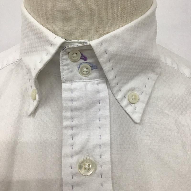 ポールスミス Paul Smith シャツ、ブラウス 長袖 ボタンダウンシャツ S  白 / ホワイト /  メンズ USED 古着 中古 10128259
