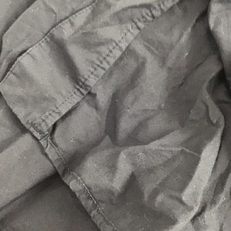 ザラ ZARA シャツ、ブラウス 半袖 M 無地 黒 / ブラック /  レディース USED 古着 中古 10142921