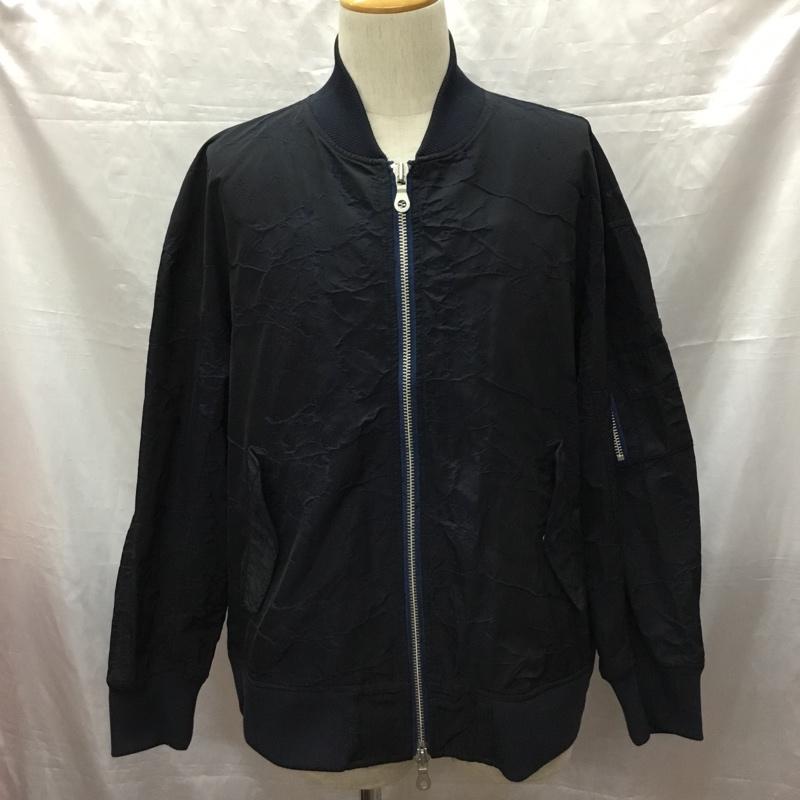 ノーアイディ NO ID. ジャケット、上着 ジャケット、ブレザー 445006-971b ジャケット ジップアップジャケット アウター 無地 紺 / ネイビー /  メンズ USED 古着 中古 10120110